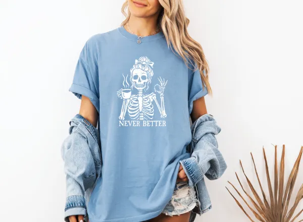Easy Mood Graphic Garment Dyed Tee