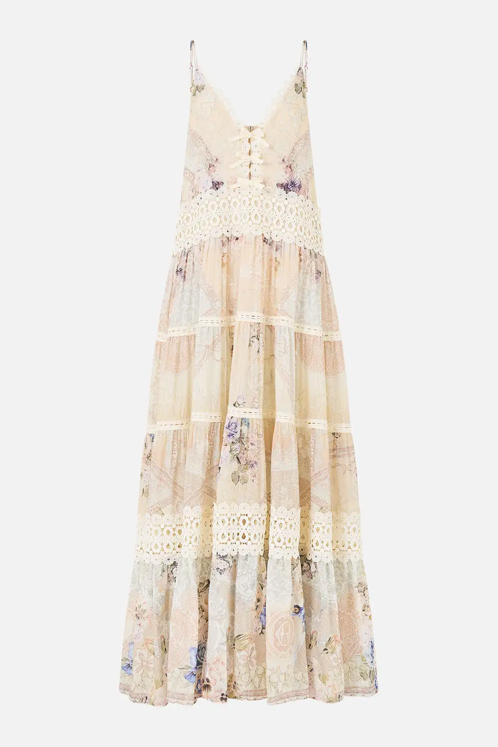 Trapeze Tiered Dress