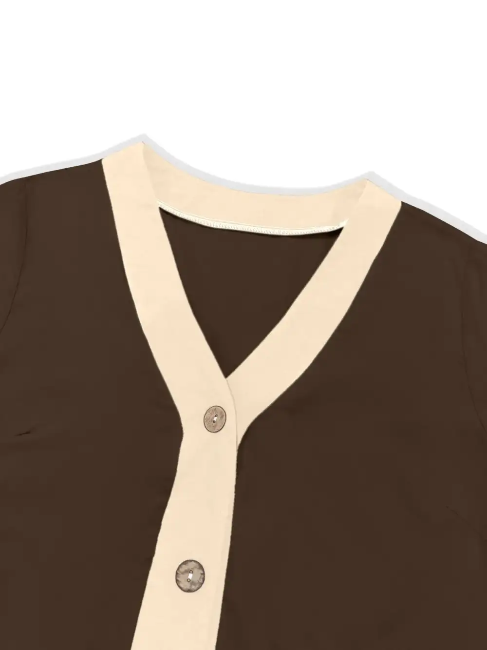 Smooth Finish Button Front Midi Dress