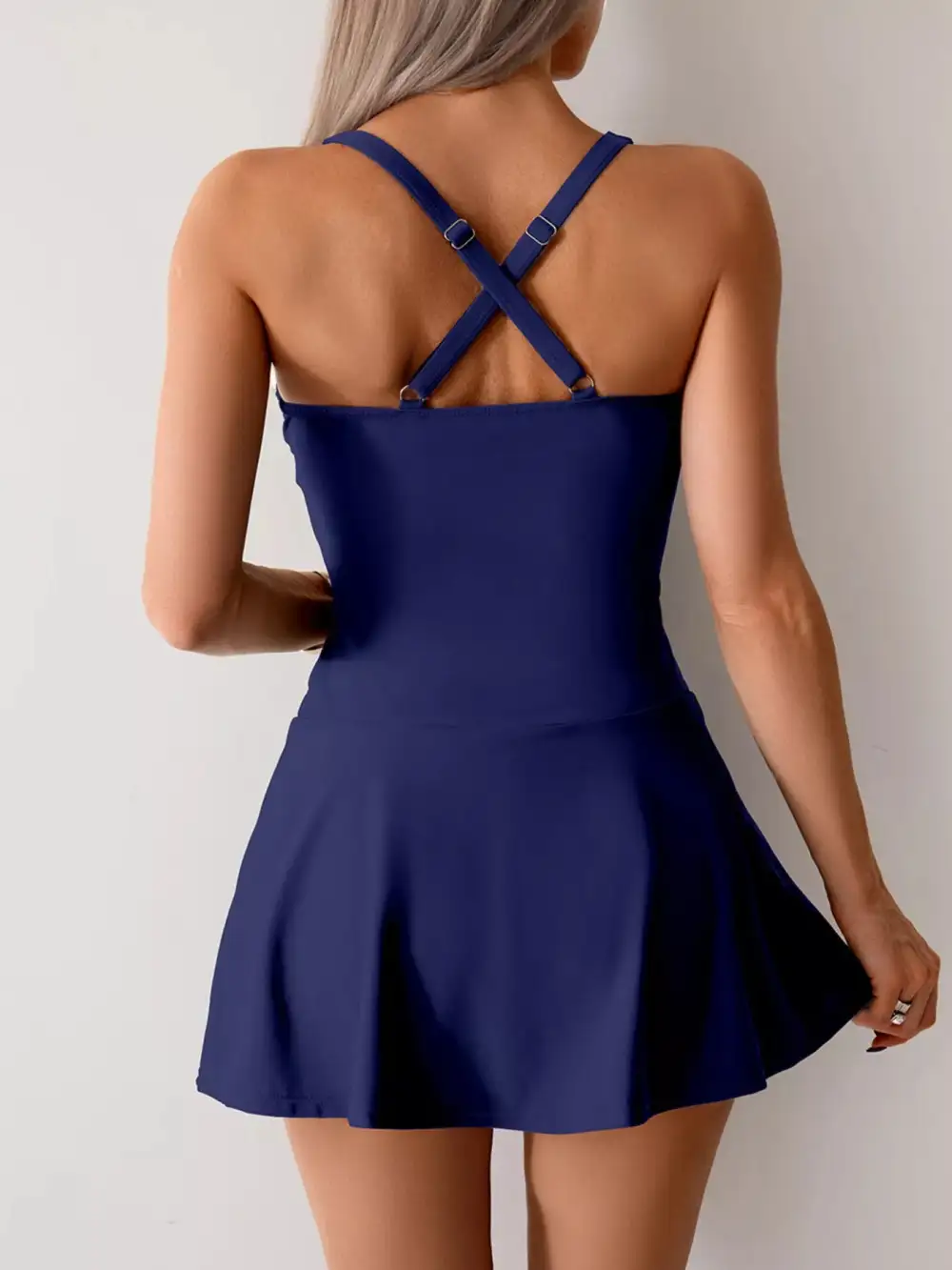 Twist Front One Piece Swimsuit
