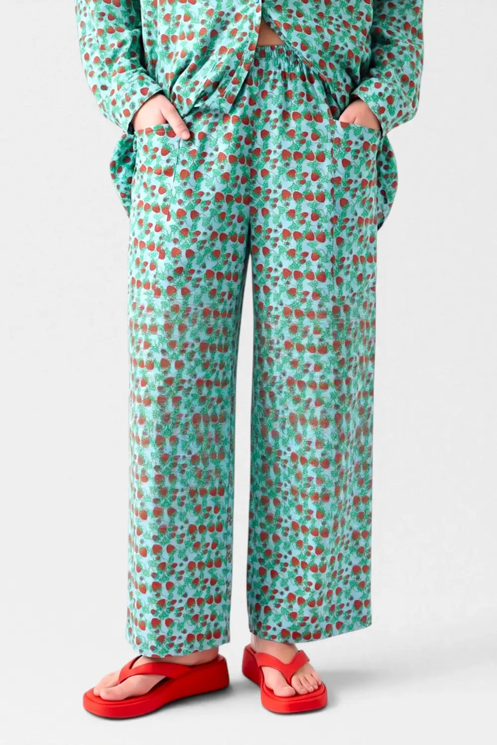 Women's Elevated Casual Wide Leg Trousers