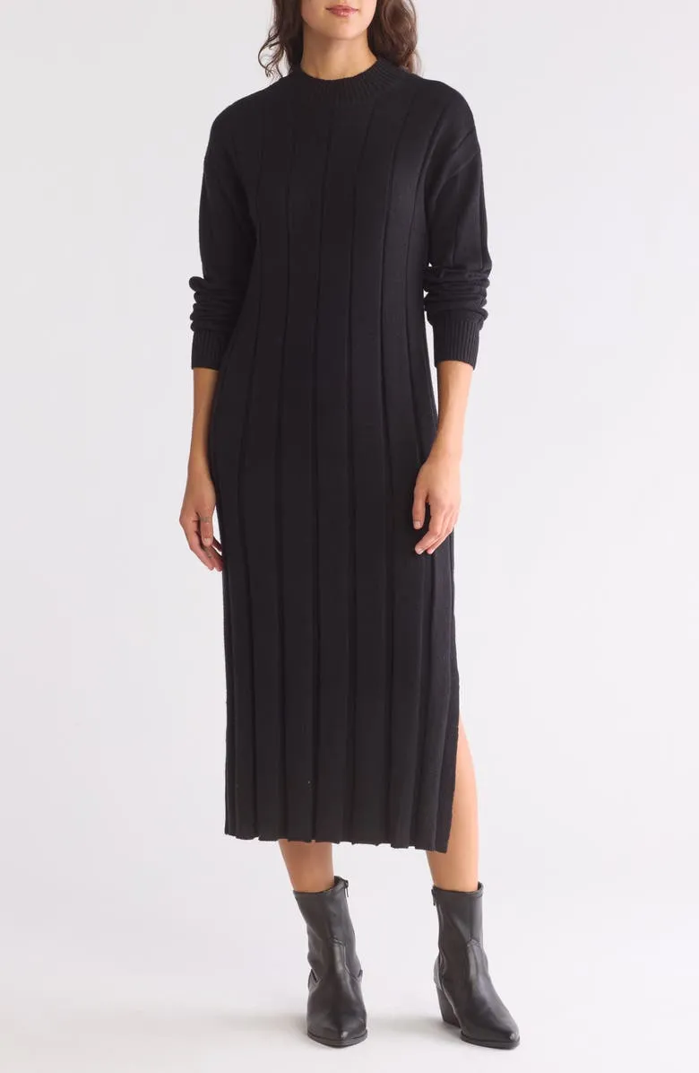 Daily Crew Neck Long Sleeve Dress