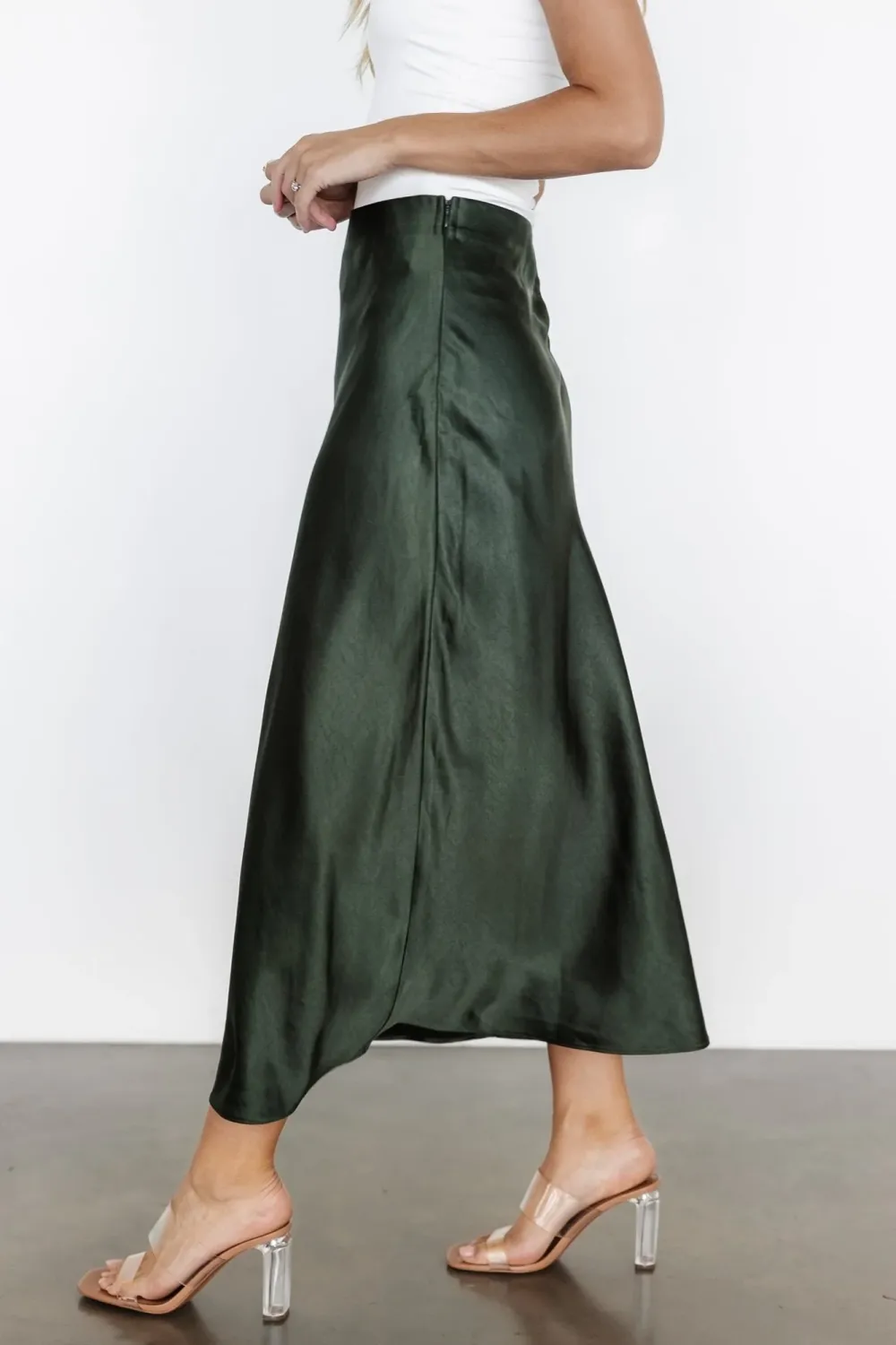 Basic Versatile Solid Color Comfortable Skirt
