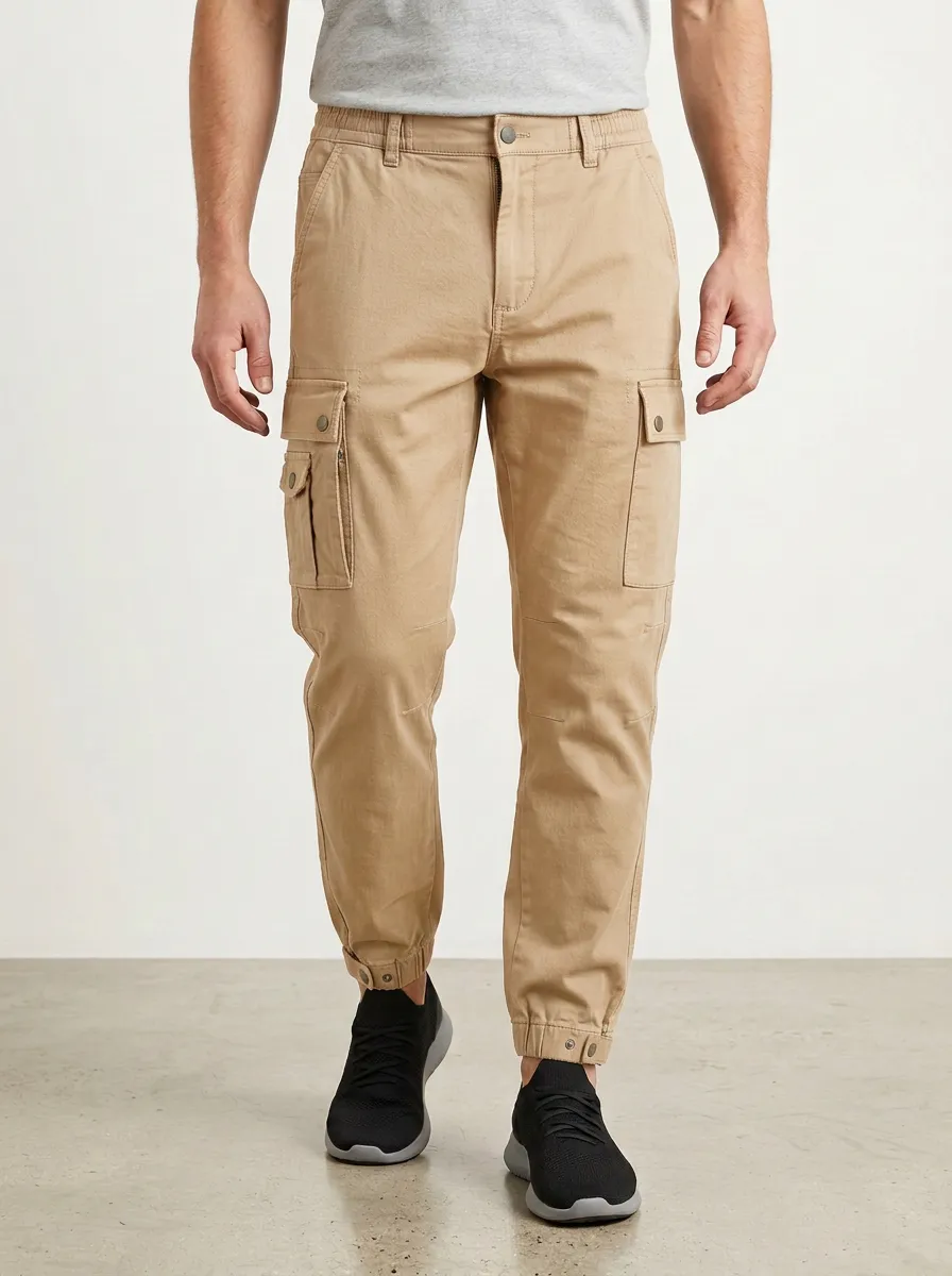 Utility Multi-Pocket Jogger Men's Cargo Pants