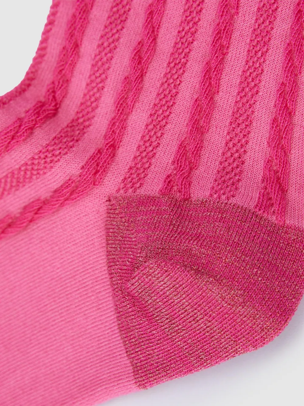 Stripe Ruffled Socks
