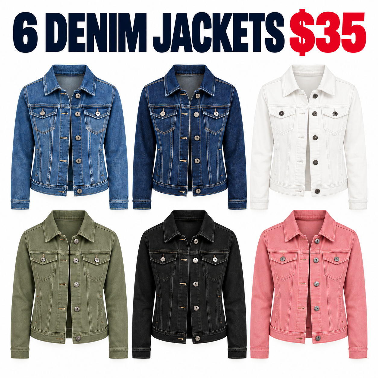 Women’s Stretch Denim Jacket
