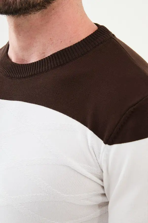 Classic Crew Neck Knit Sweater