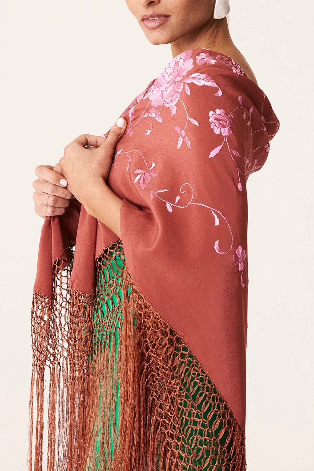 Flower Patterns Shawl