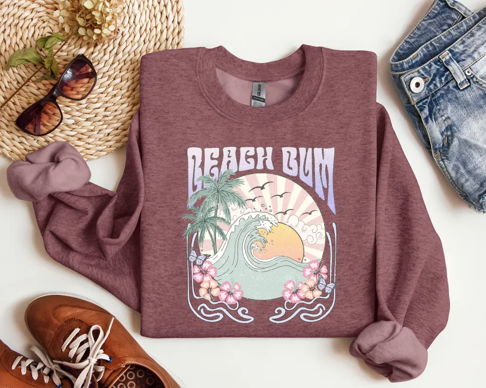 Coastal Graphic Crewneck Sweatshirt