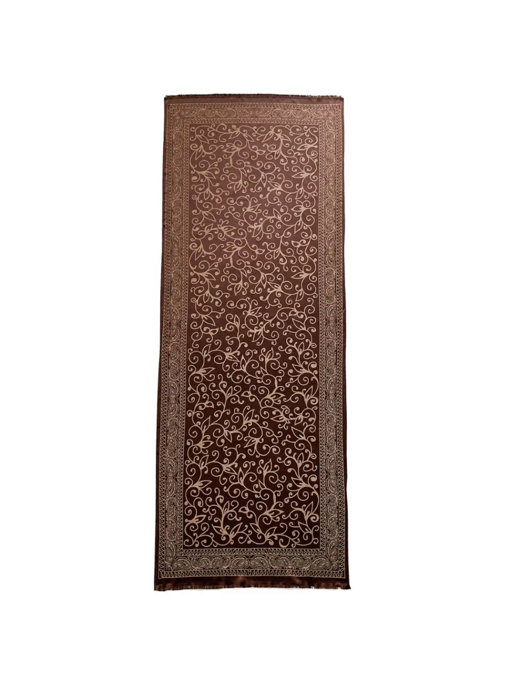 Summer Scrollwork Print Scarf Wrap