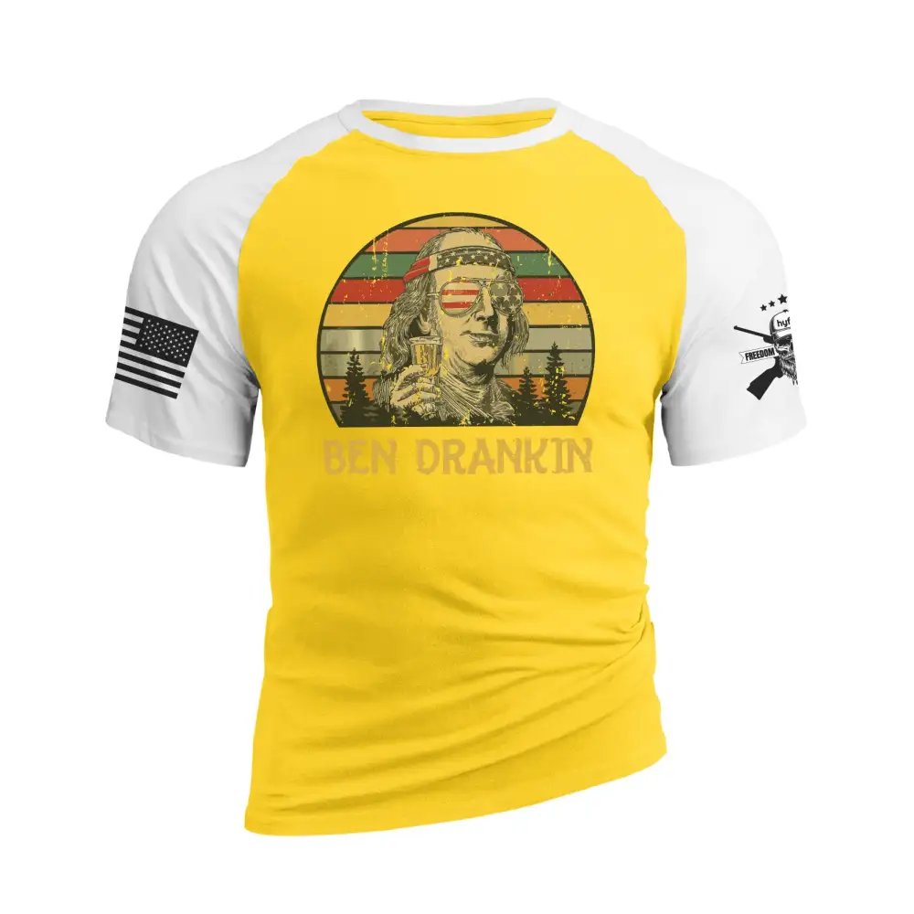 BEN DRANKIN RAGLAN GRAPHIC TEE