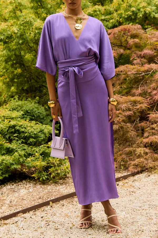 V-neck Dress