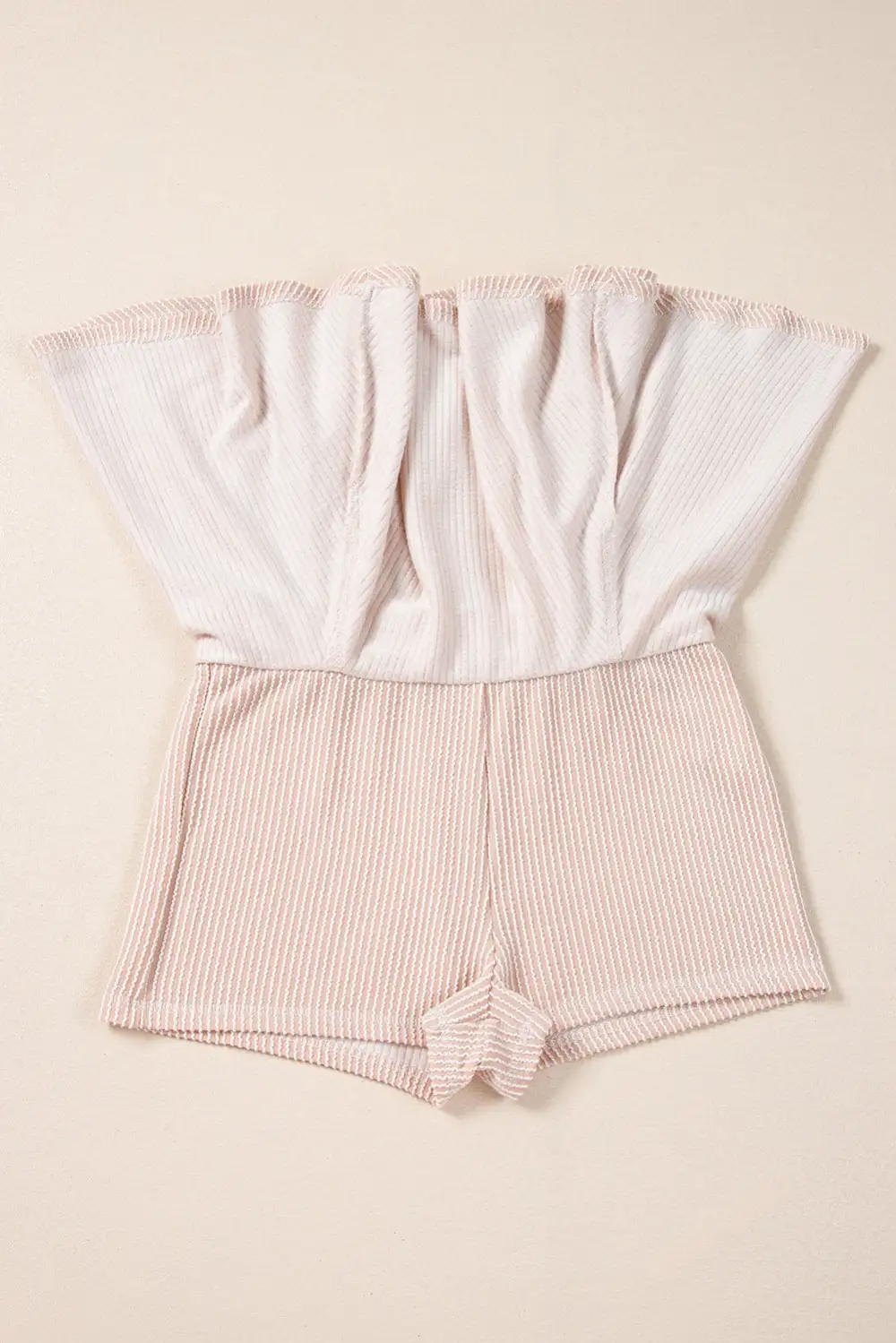 Ruffle Trim Coordinated Set