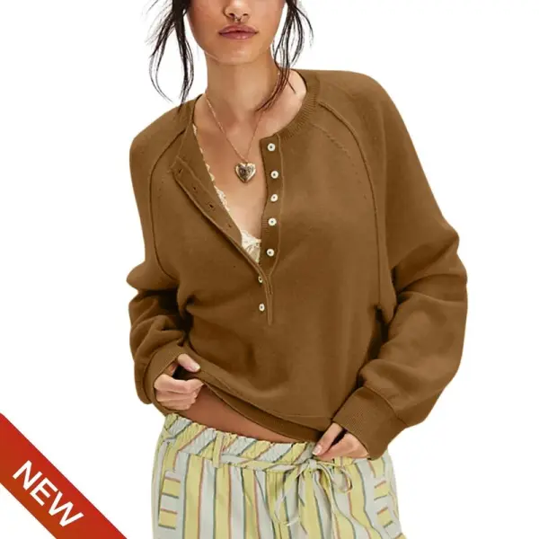 🔥 Limited-Time Sale — 40% OFF! 🔥 Women’s Long Sleeve Knitted Sweater Top — Effortless Elegance. Everyday Comfort.