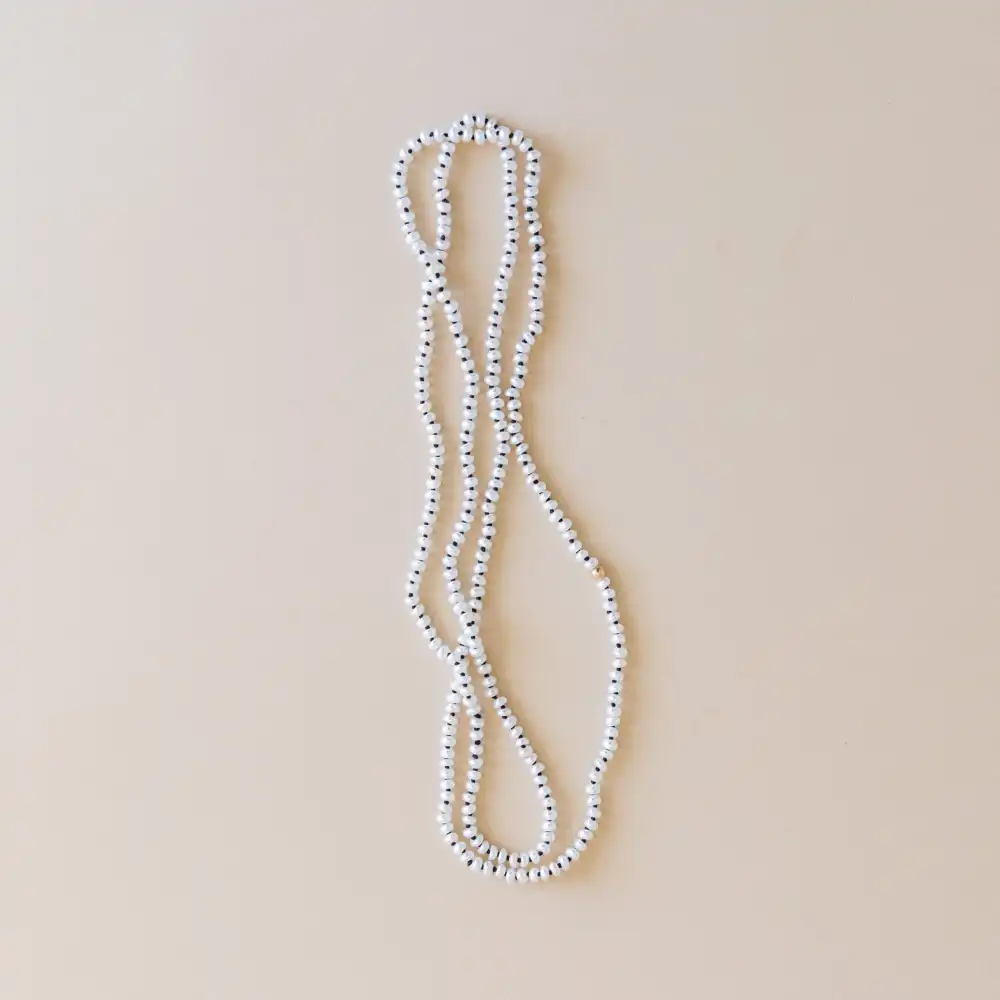 Beaded Cultured Pearl Necklace