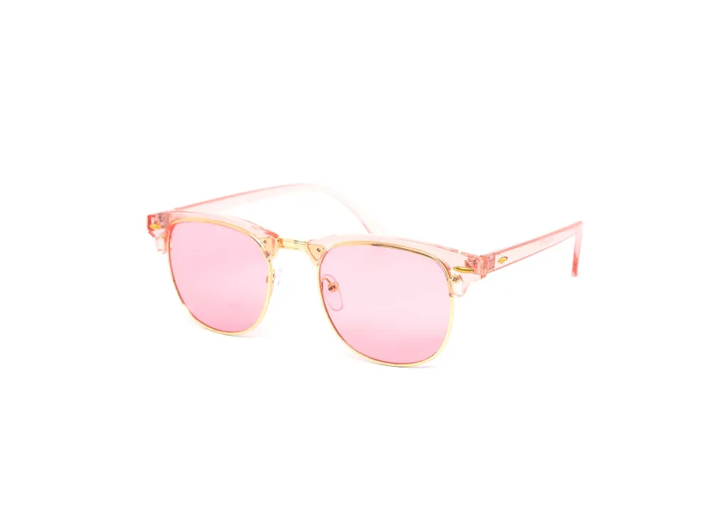 12-Pack Classic Clubmaster Gold Accent Sunglasses