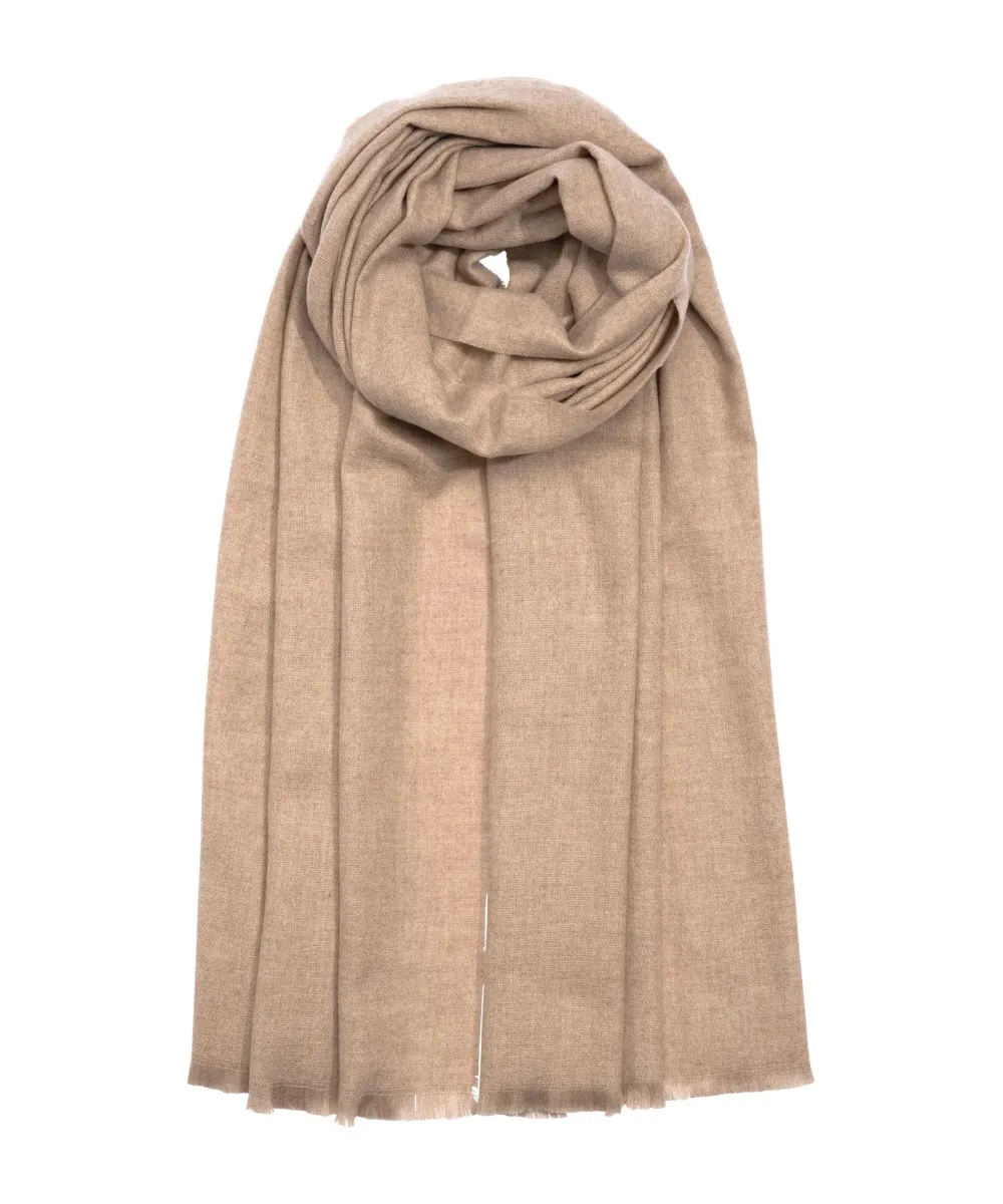 Casual Style Plain Woven Travel Wrap