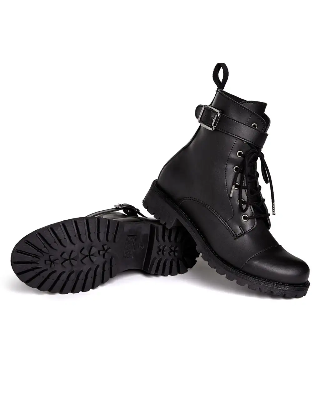 Women's Water Resistant Buckle Everyday Boots