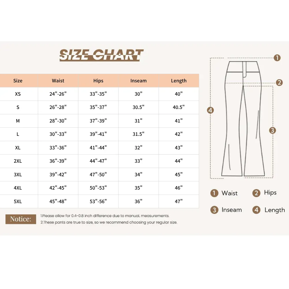Women's High-Waisted Yoga Pants – Flared Leg with Pockets & Tummy Control