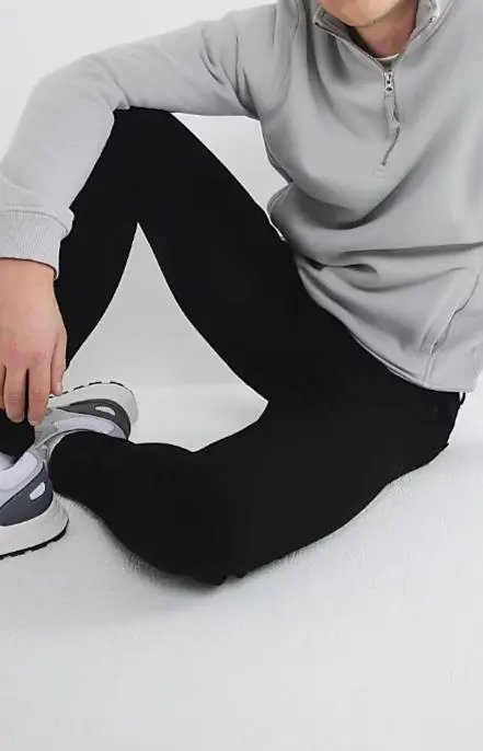 Black Men's Super Skinny Jeans