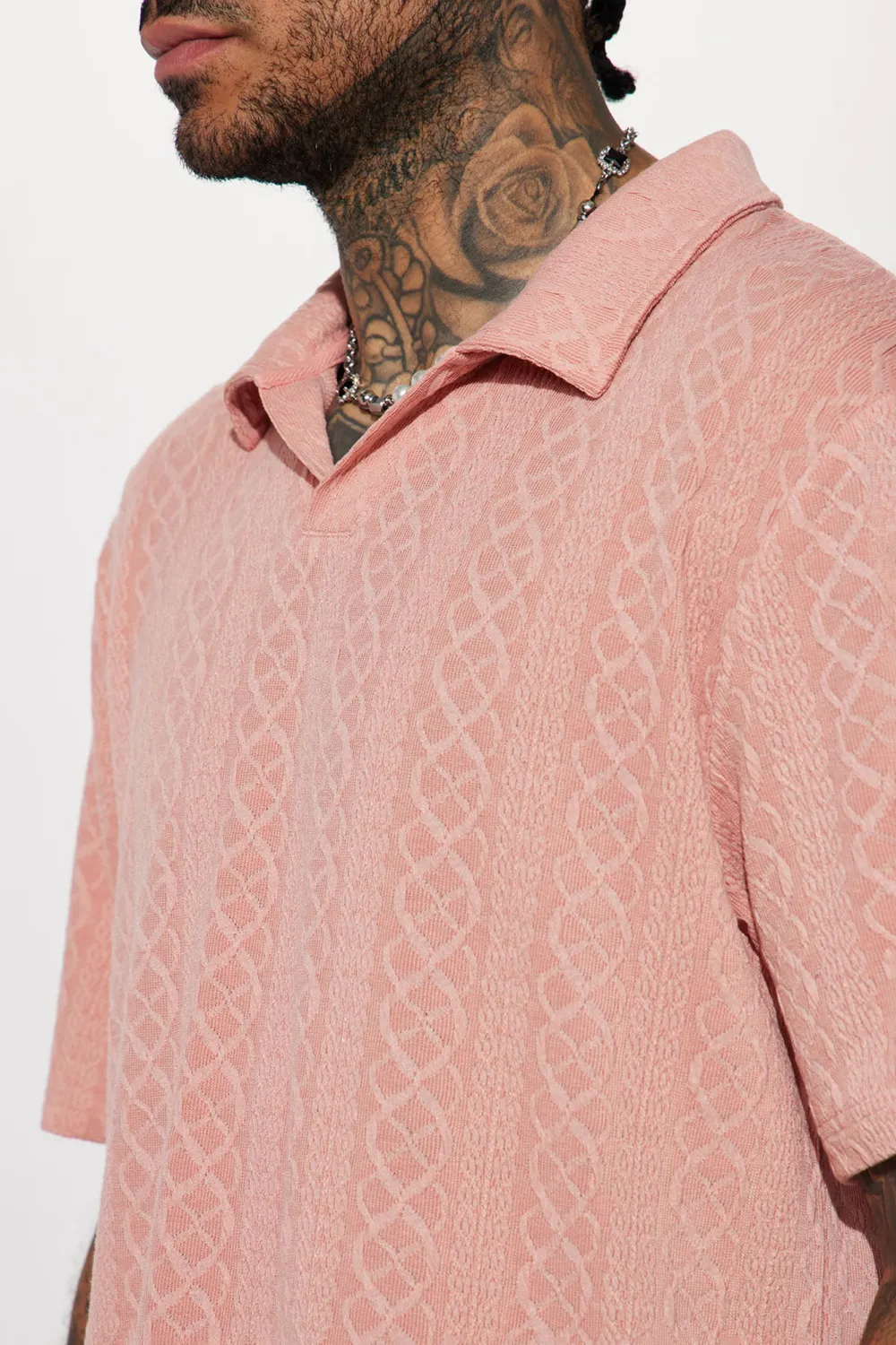 Solid Color Short Sleeve Polo