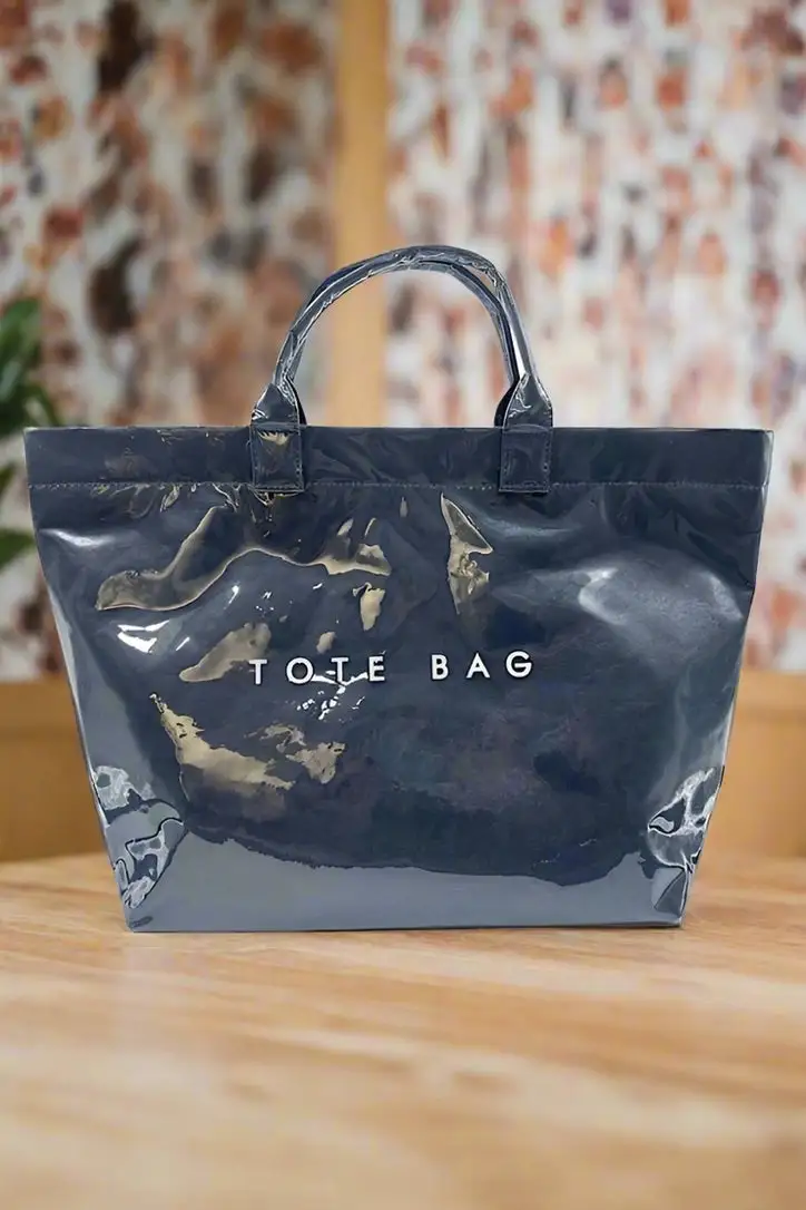 Canvas Cotton Blend Tote Bag