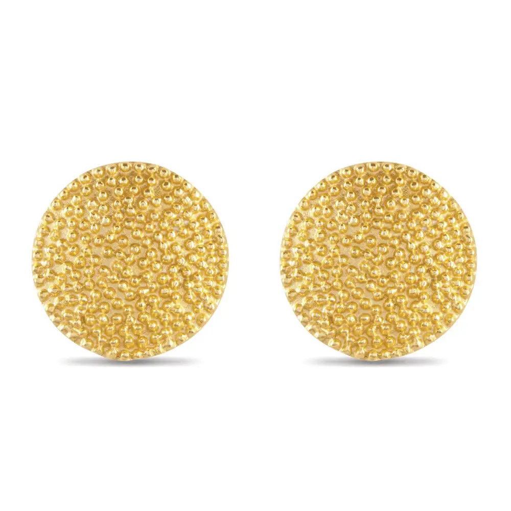 Sculpted Expressive Artful Stud Earrings