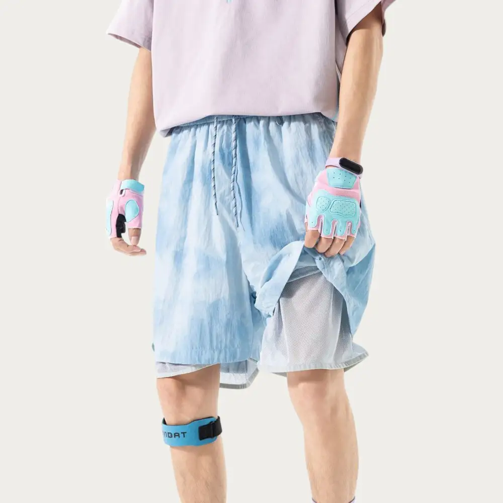 Drawstring Lightweight Mesh Men's Athletic Shorts
