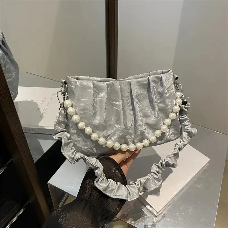 Classic Structured Soft Shoulder Bag