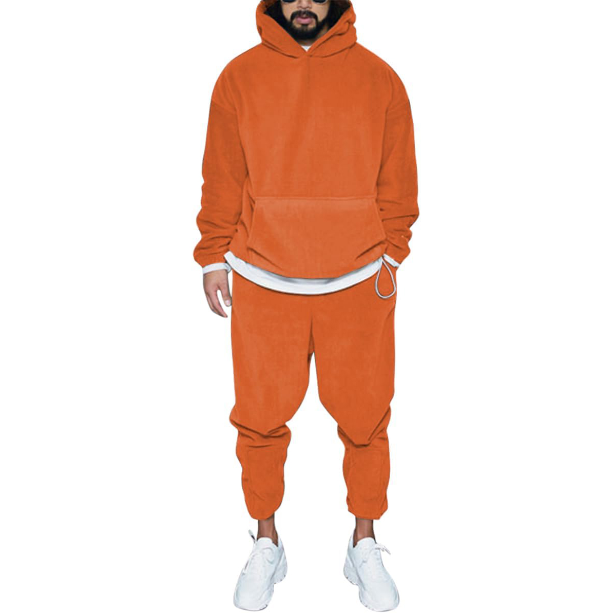 Mens 2 Piece Polar Fleece Tracksuits