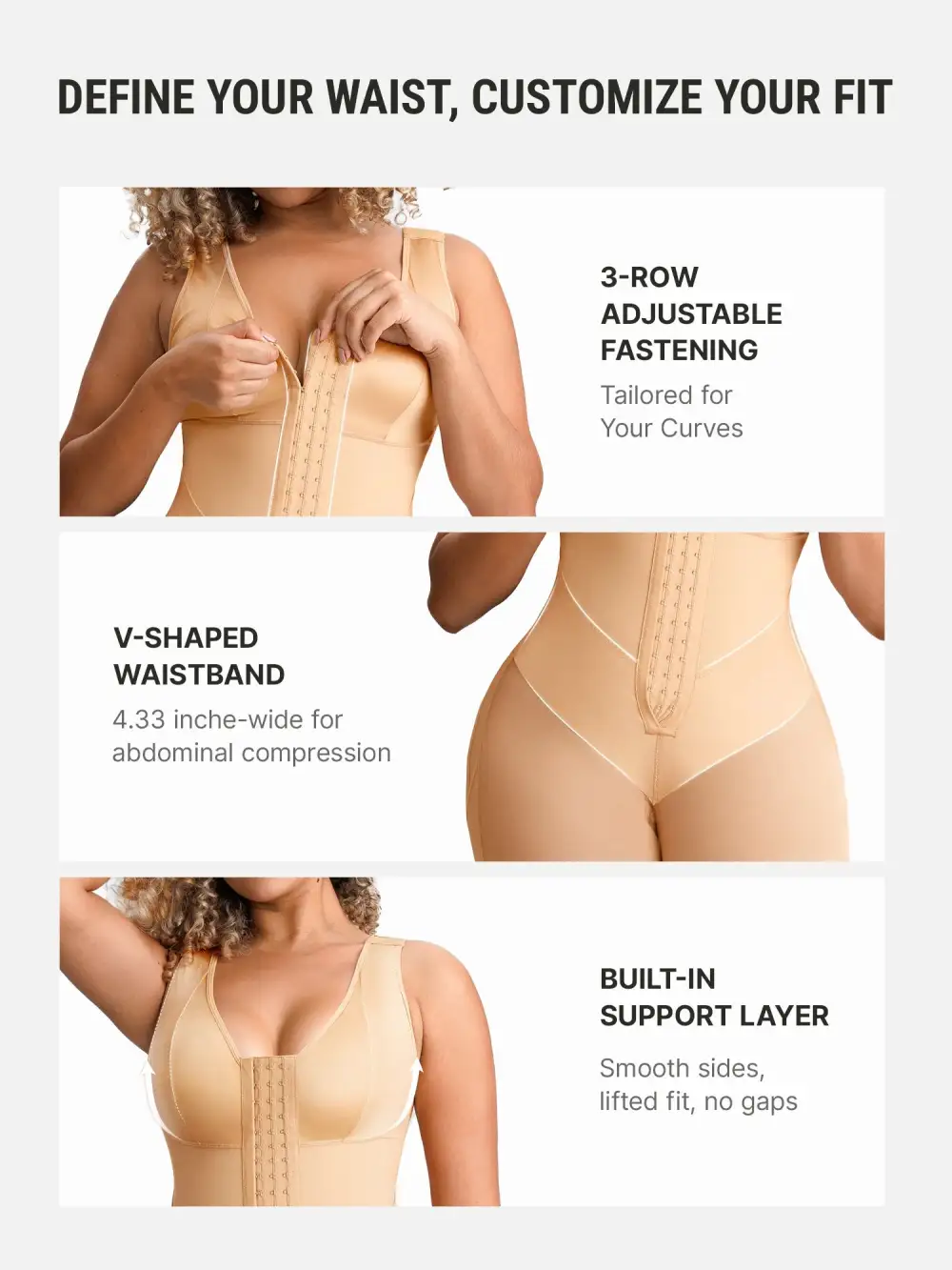 Band Snatching Shaping Bodysuit