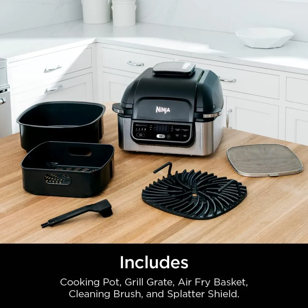 Ninja EG201 Foodi 6-in-1 Indoor Grill with Air Fry