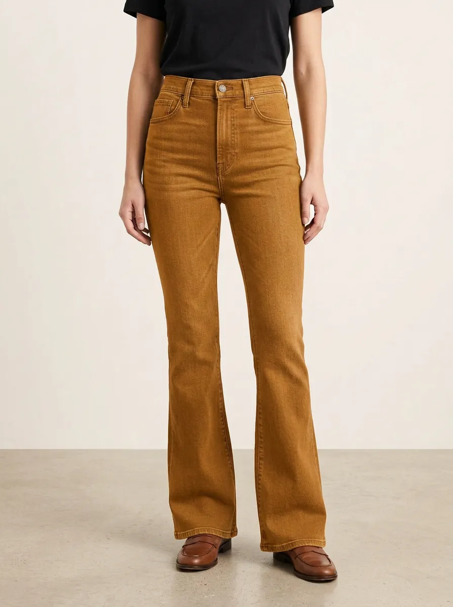 Women's High-Rise Flare Jeans