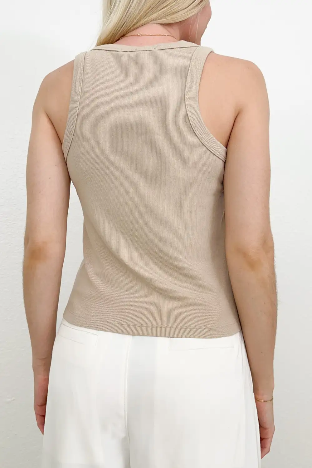 Ribbed Knit Tank Top