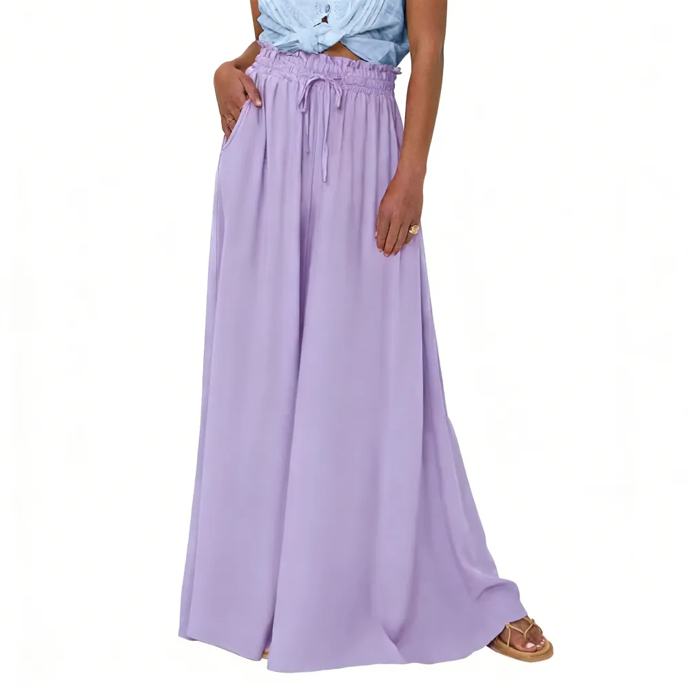 Women's High WaistedWide Leg Pants-🔥8-Pack- Only $24