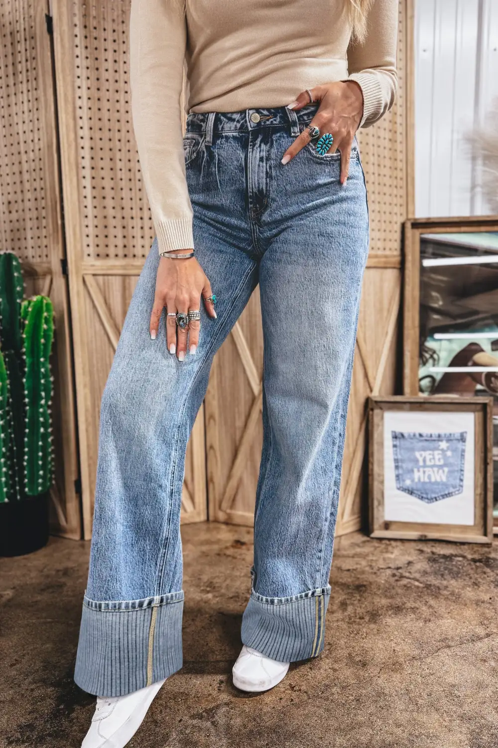 Relaxed Everyday Straight Leg Jeans