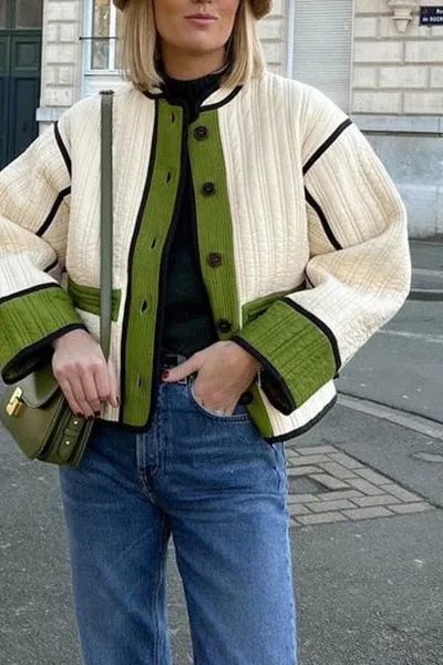 Quilted Relaxed Jacket
