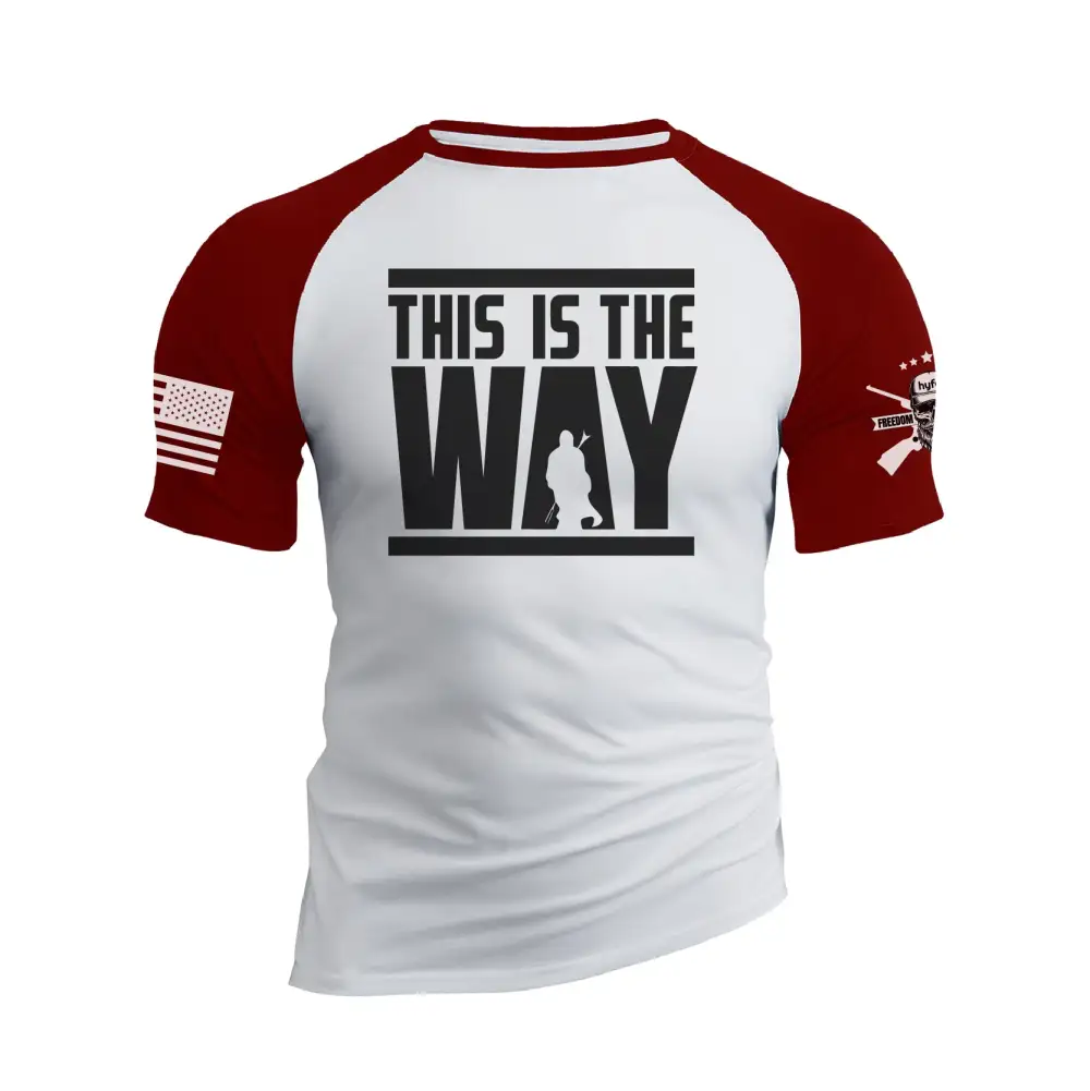 THIS IS THE WAY RAGLAN GRAPHIC TEE