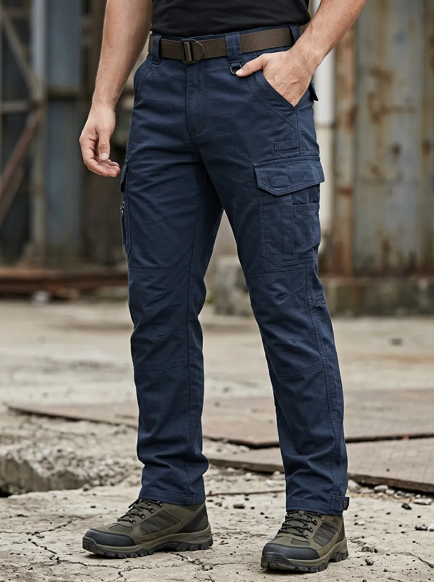 Men's Snap-Pocket Utility Cargo Pants