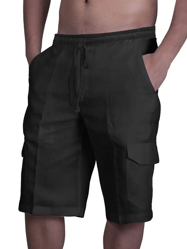 Men's Cotton Shorts Pockets