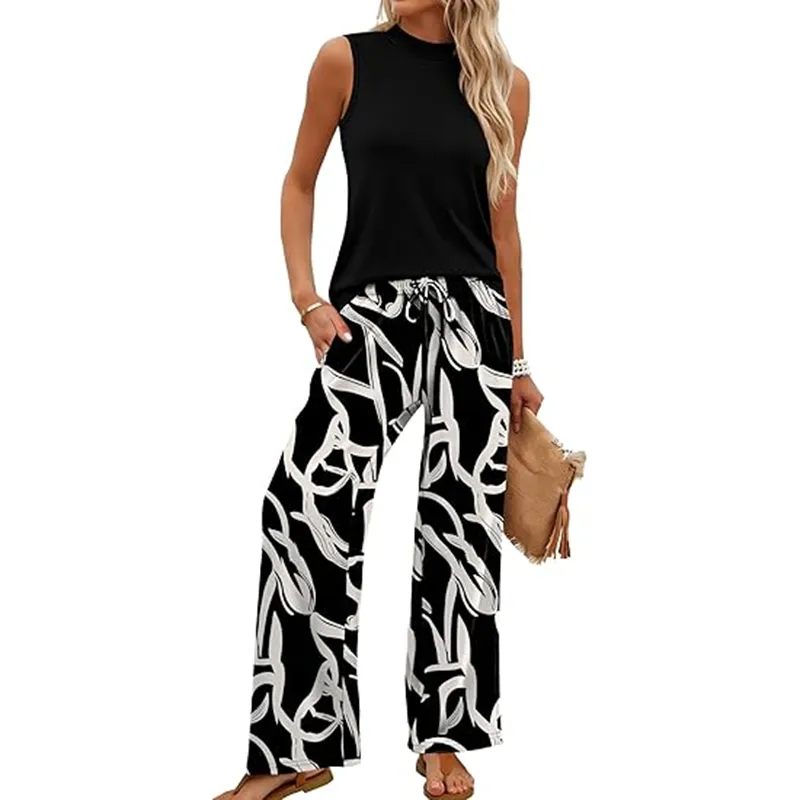 Women's Two-Piece Spring/Summer Travel & Vacation Set