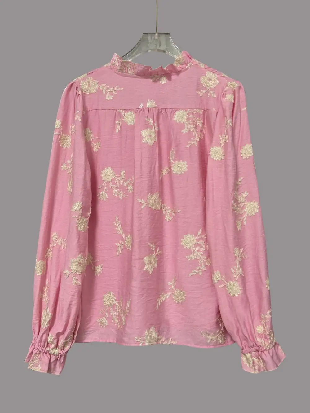 Embroidered Button Down Shirt