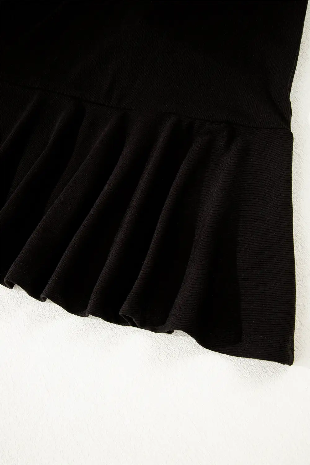 Striped Half Button Short Sleeve Mini Dress
