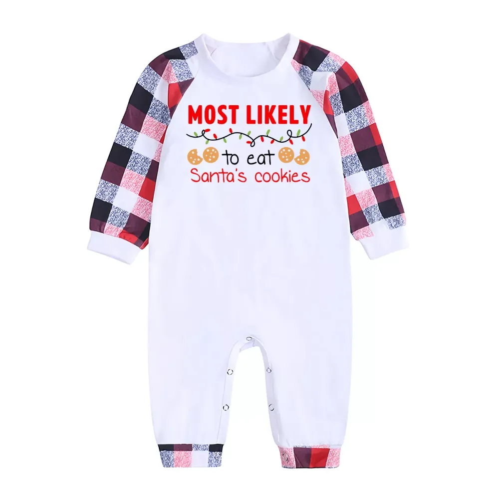 Most Likely Rattan Christmas Family Matching Pajamas（customizable）
