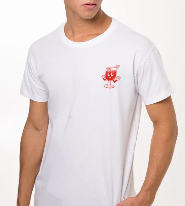 Unisex Combination of Pictures And Text T-Shirt