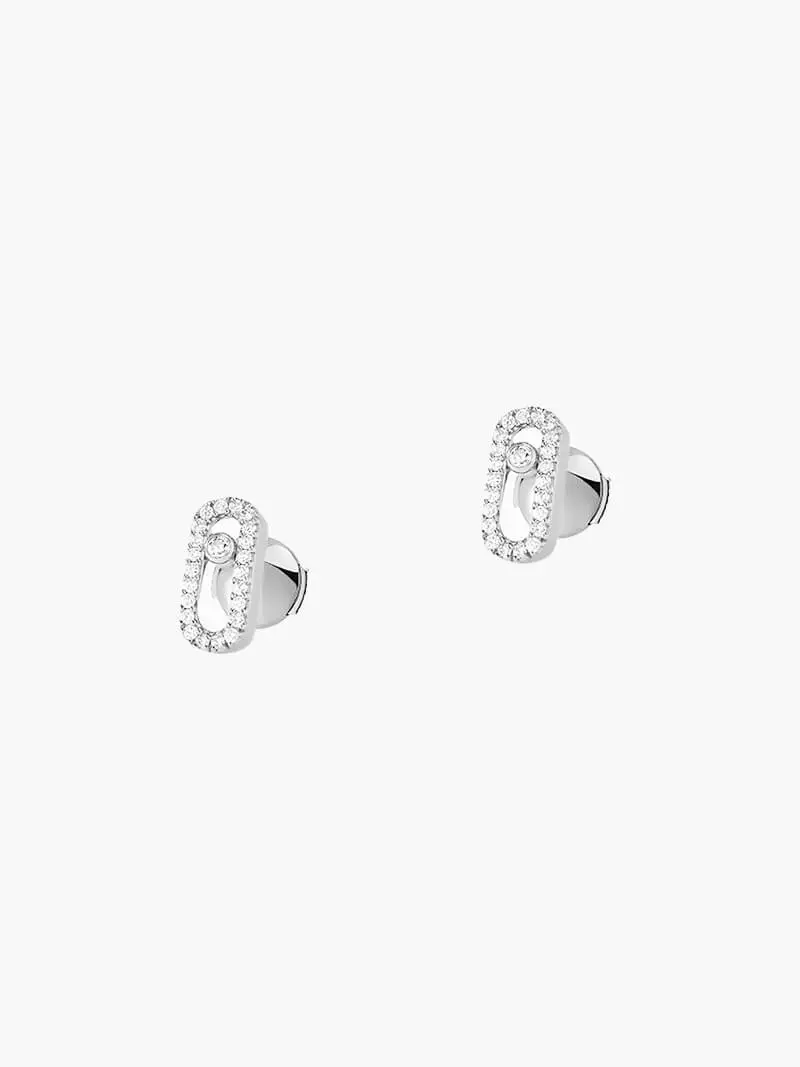 Draped Curved Earrings