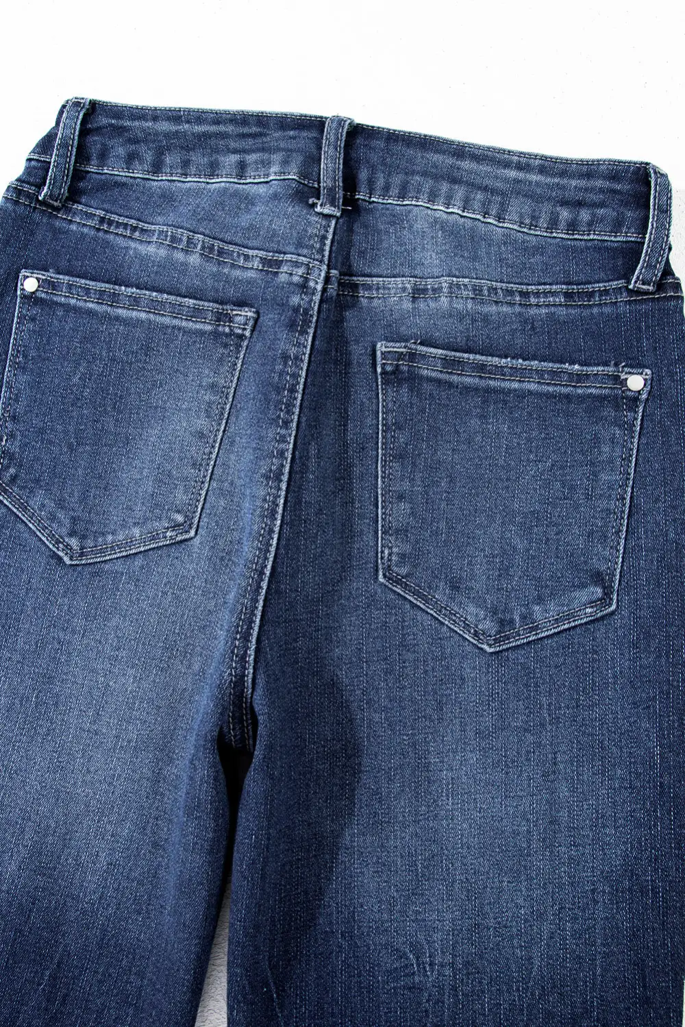 Subtle Texture Relaxed Fit Denim Jeans