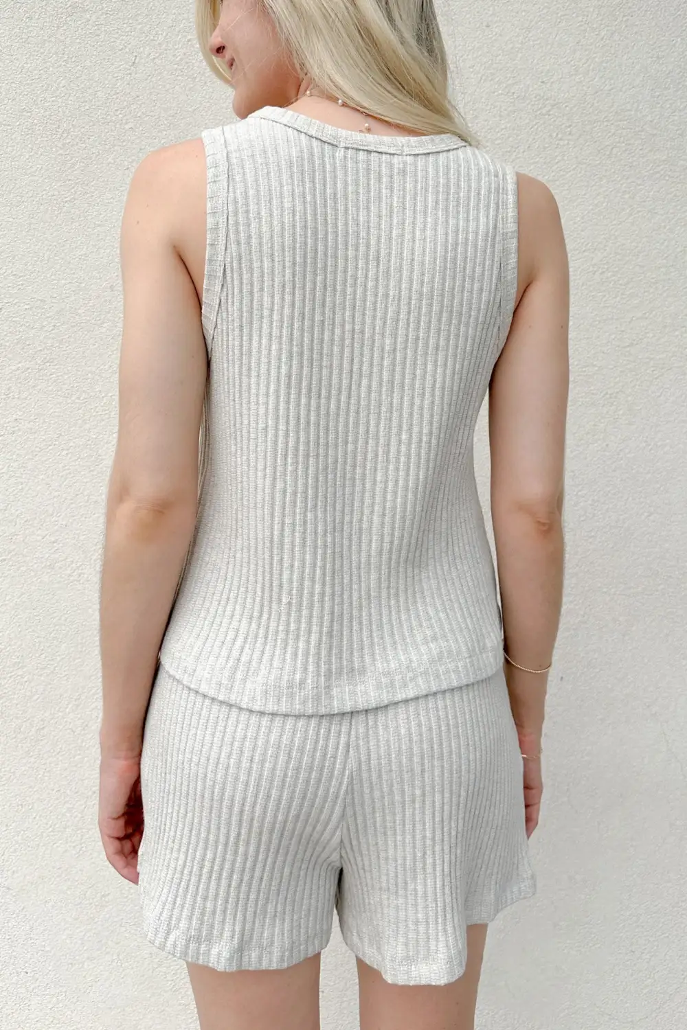 Cozy Ribbed Knit Tank Top