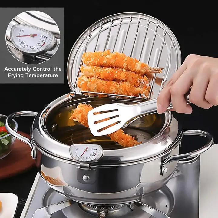 🎁 2025 Hot Sale - Temperature Control Fryer(🥳 Special Offer-30% Off & Buy Two Free Shipping)