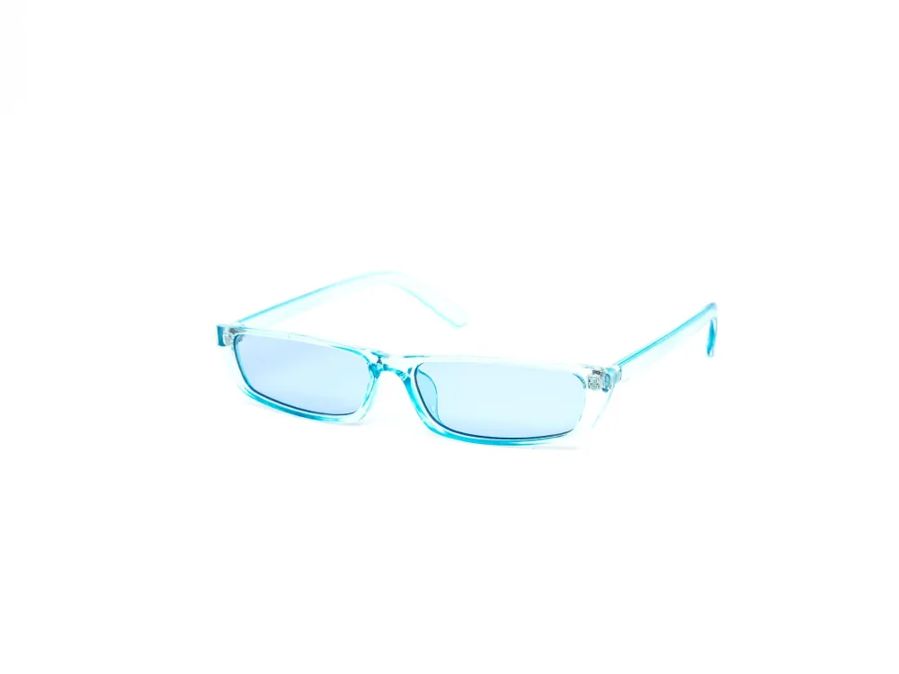 12-Pack Slim Crystal Assorted Sunglasses